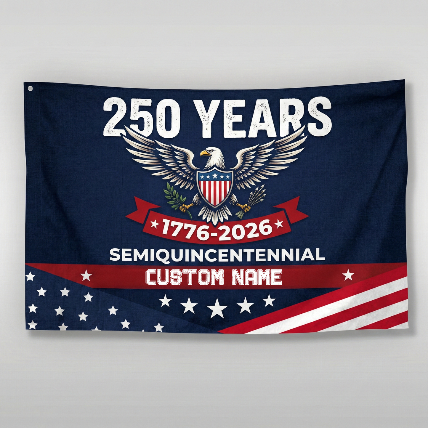 USA 250th Anniversary House Flag Semiquincentennial 1776-2026