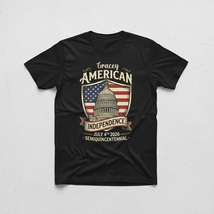 250 Years of America T-Shirt – Independence Day 2026 Semiquincentennial Patriotic Shirt