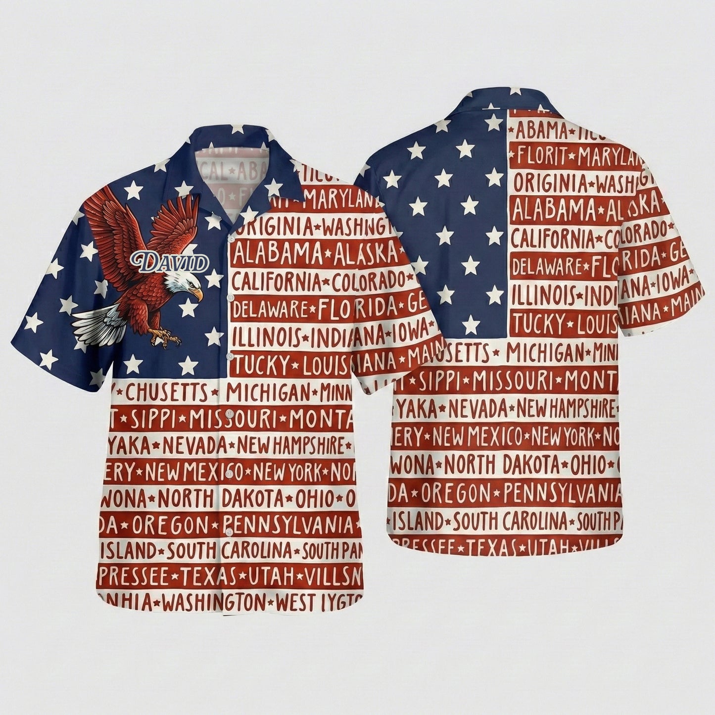 America State Hawaiian Shirt
