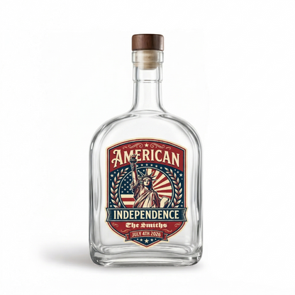 250 Year Of American Independence Whiskey Bottle