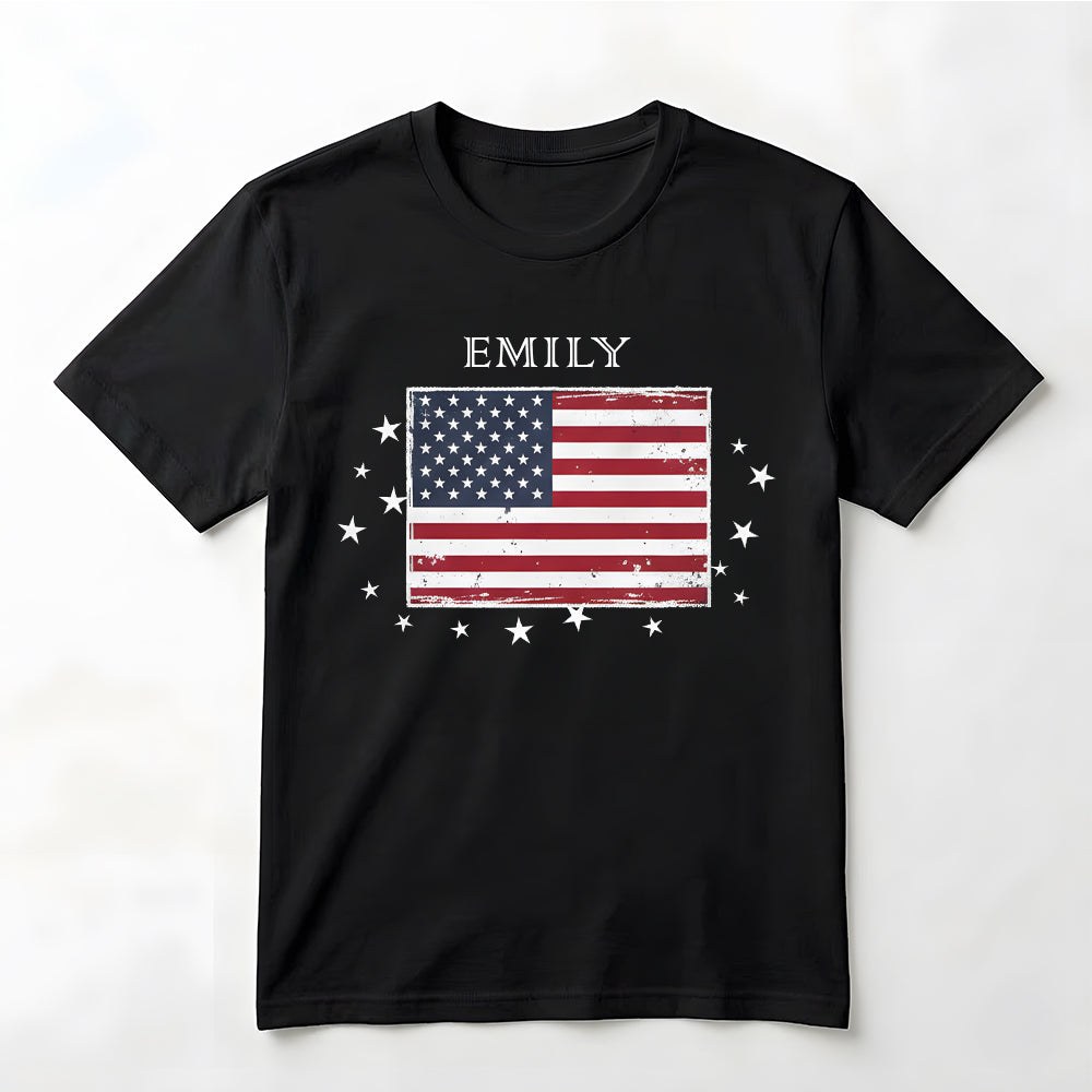 Personalized Name Descendant Of A Patriot Shirt