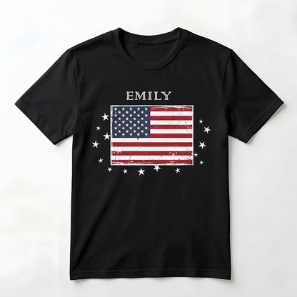 Personalized Name Descendant Of A Patriot Shirt
