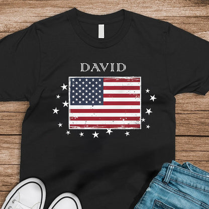 Personalized Name Descendant Of A Patriot Shirt