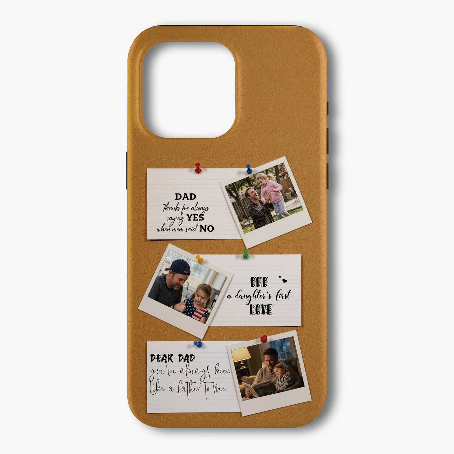 Personalized Photo Phone Case for Dad – Custom Family Gift