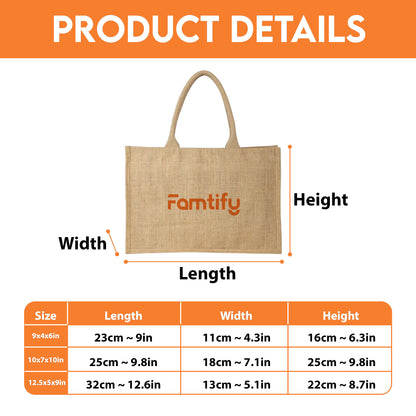 Personalized Linen Handbag – Minimalist Everyday Style Gift for Mom Birthday & Holiday Tote
