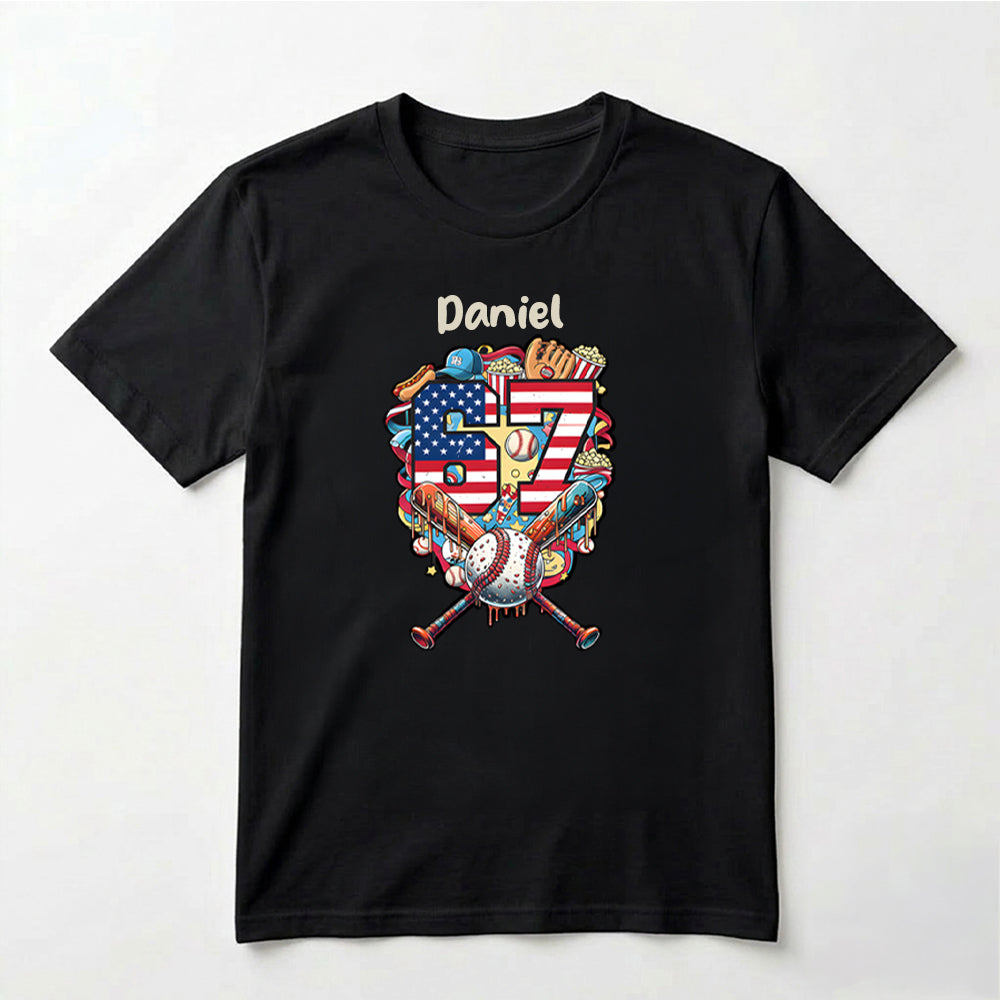 Six Seven Baseball Shirt