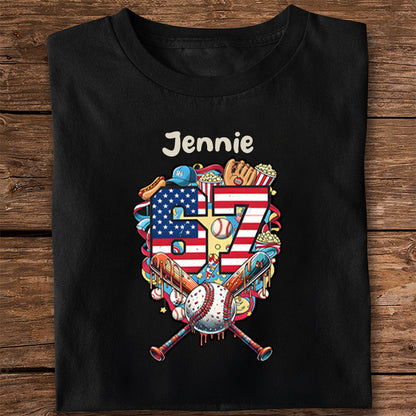Six Seven Baseball Shirt