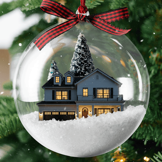Sweet Home Personalized Christmas Bauble Ornament