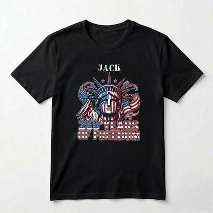 USA 250 Strong Flag American States Patriotic Shirt