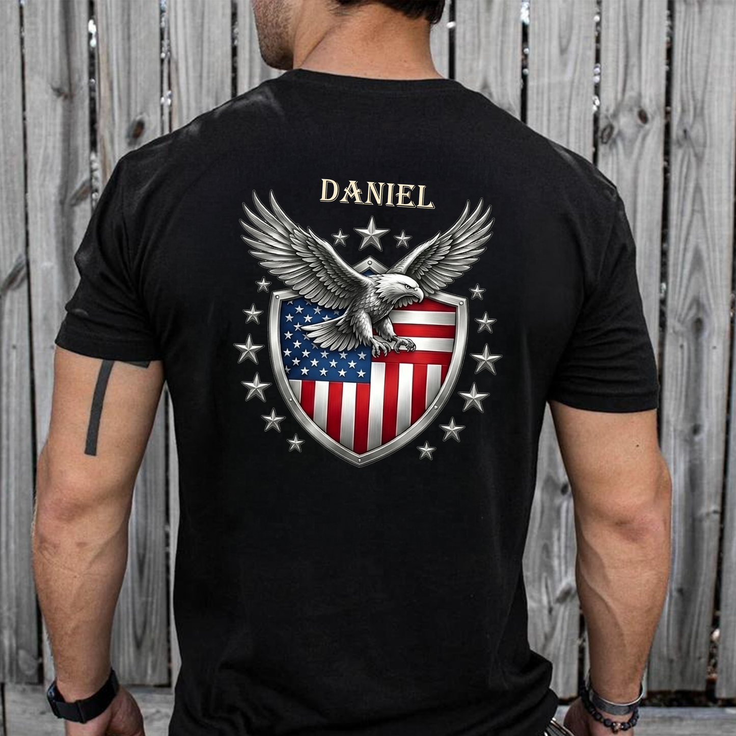 USA Eagles 250th Anniversary Semiquincentennial 1776-2026 Backside Shirt