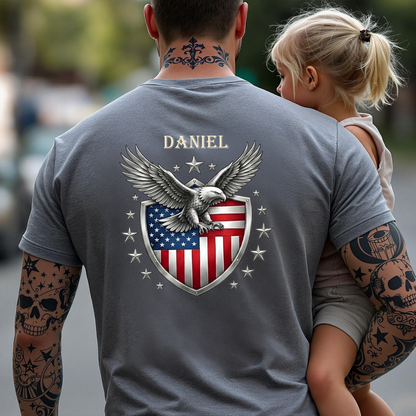 USA Eagles 250th Anniversary Semiquincentennial 1776-2026 Backside Shirt