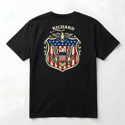 United We Stand 250th Anniversary USA Veteran Back Side Shirt