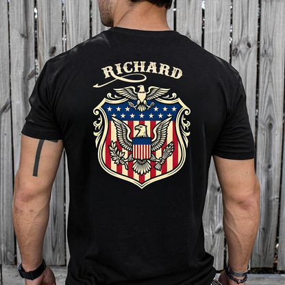 United We Stand 250th Anniversary USA Veteran Back Side Shirt