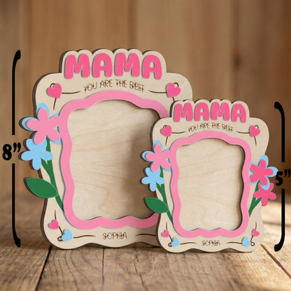 Personalized I Love You Photo Magnet – Custom Memory Gift