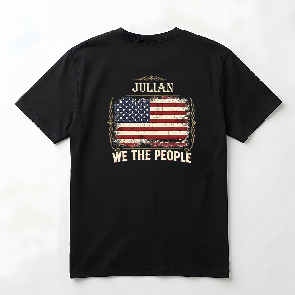 We The People 250 Years Of Freedom Back Shirt