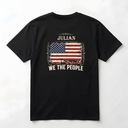 We The People 250 Years Of Freedom Back Shirt