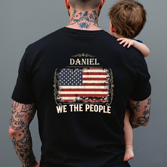 We The People 250 Years Of Freedom Back Shirt