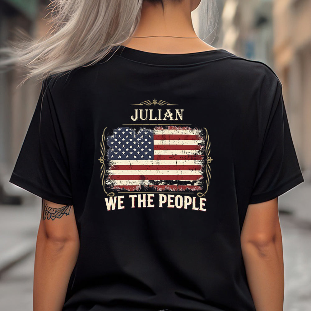 We The People 250 Years Of Freedom Back Shirt