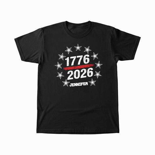 1776 - 2026 USA 250th Anniversary Dark Shirt