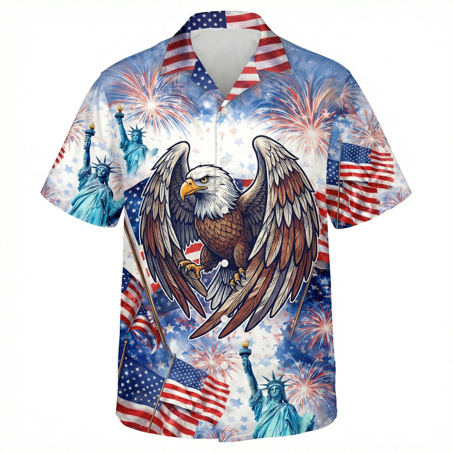 Celebrating 250th Anniversary United States Hawaiian Shirt 4th of July Gift