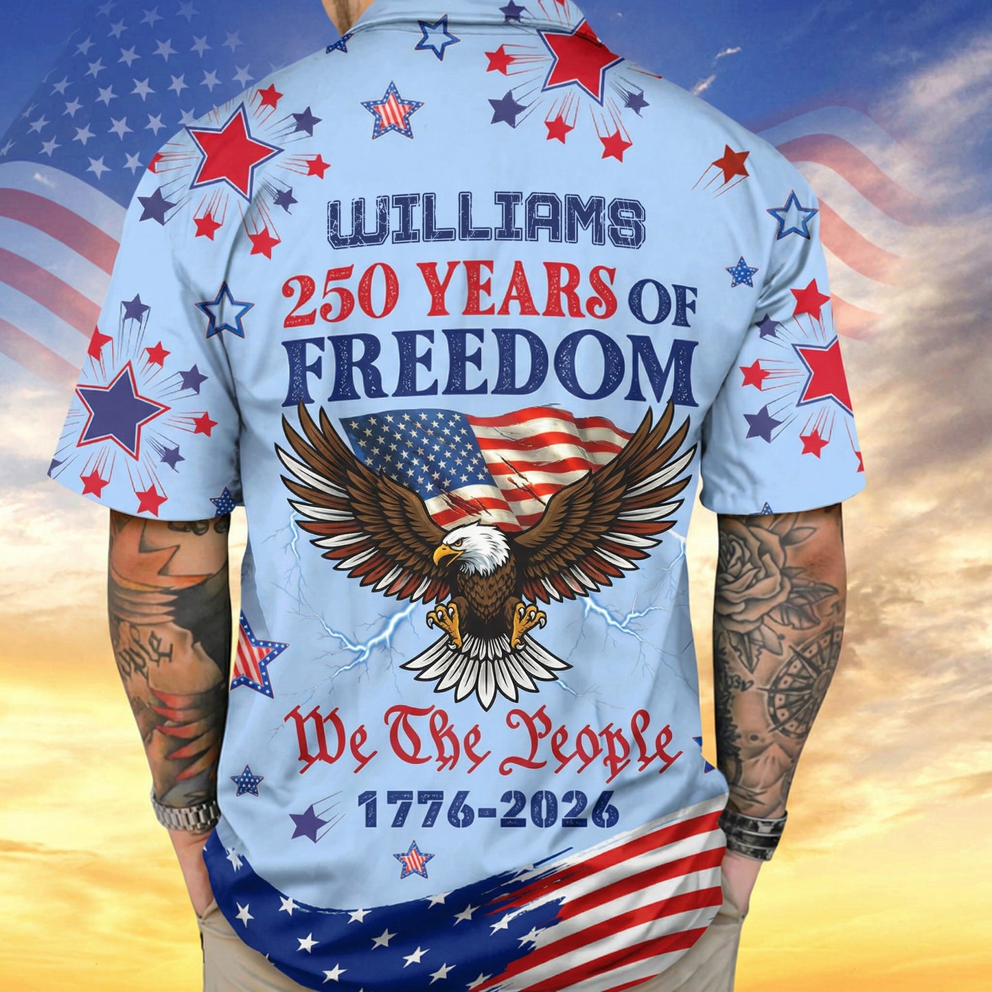 We The People - Honoring 250 Years of Freedom 1776-2026 Hawaii Shirt