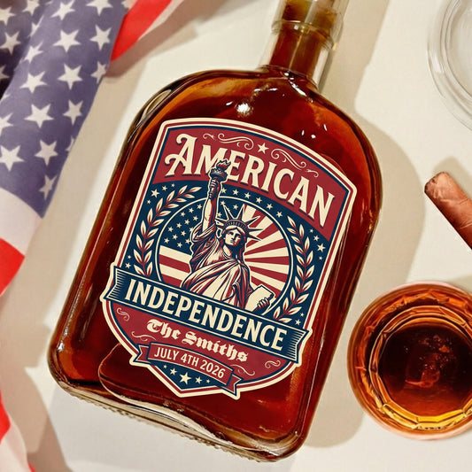 250 Year Of American Independence Whiskey Bottle
