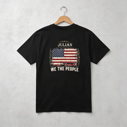 We The People 250 Years Of Freedom Back Shirt