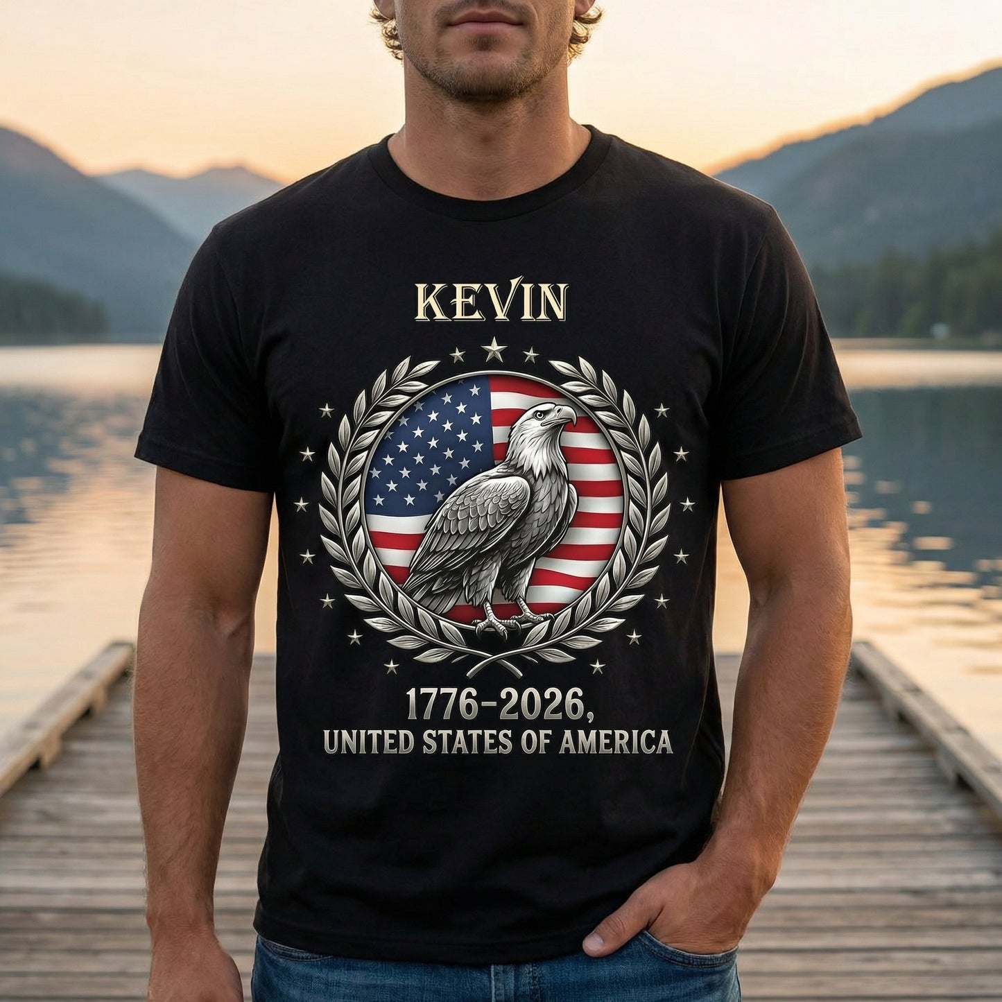 USA Eagles 250th Anniversary Semiquincentennial 1776-2026 Shirt