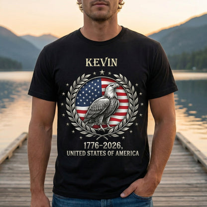 USA Eagles 250th Anniversary Semiquincentennial 1776-2026 Shirt