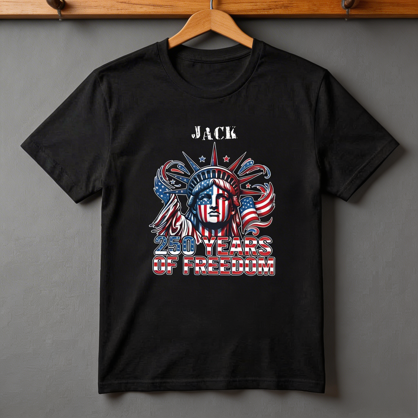 USA 250 Strong Flag American States Patriotic Shirt