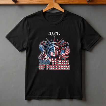 USA 250 Strong Flag American States Patriotic Shirt