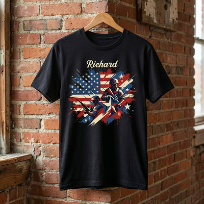 Salute To America 250th Veteran Shirt Happy America 250 Gifts