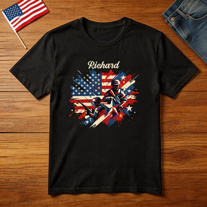 Salute To America 250th Veteran Shirt Happy America 250 Gifts
