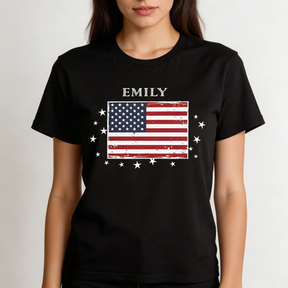 Personalized Name Descendant Of A Patriot Shirt