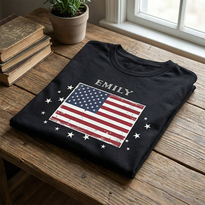 Personalized Name Descendant Of A Patriot Shirt