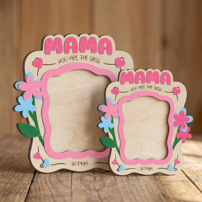 Personalized I Love You Photo Magnet – Custom Memory Gift