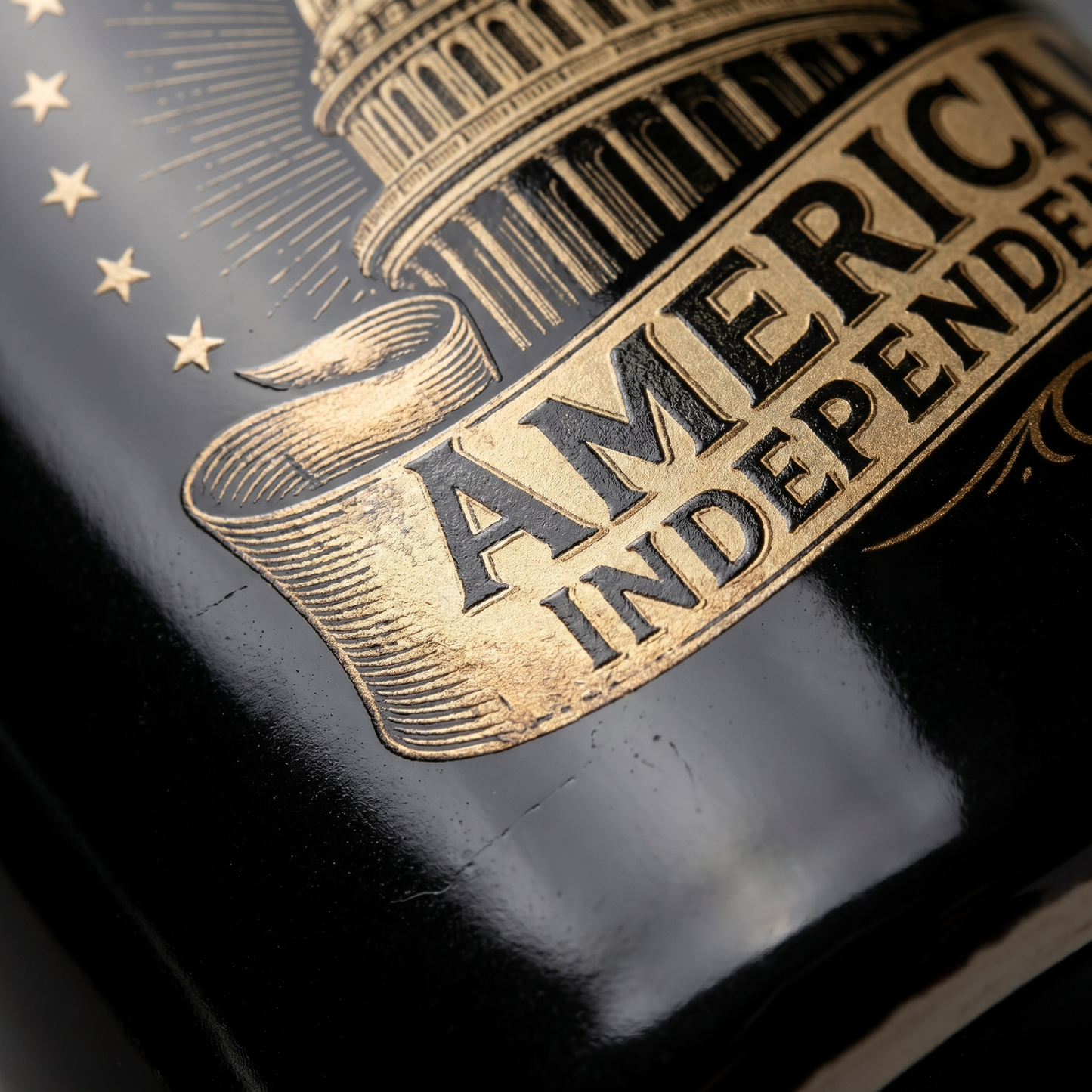 July 4th 2026 America 250 Personalized Black Mug – Custom Name 250 Years of American Independence Mug