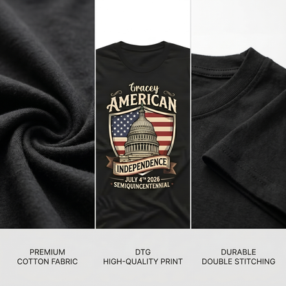 250 Years of America T-Shirt – Independence Day 2026 Semiquincentennial Patriotic Shirt