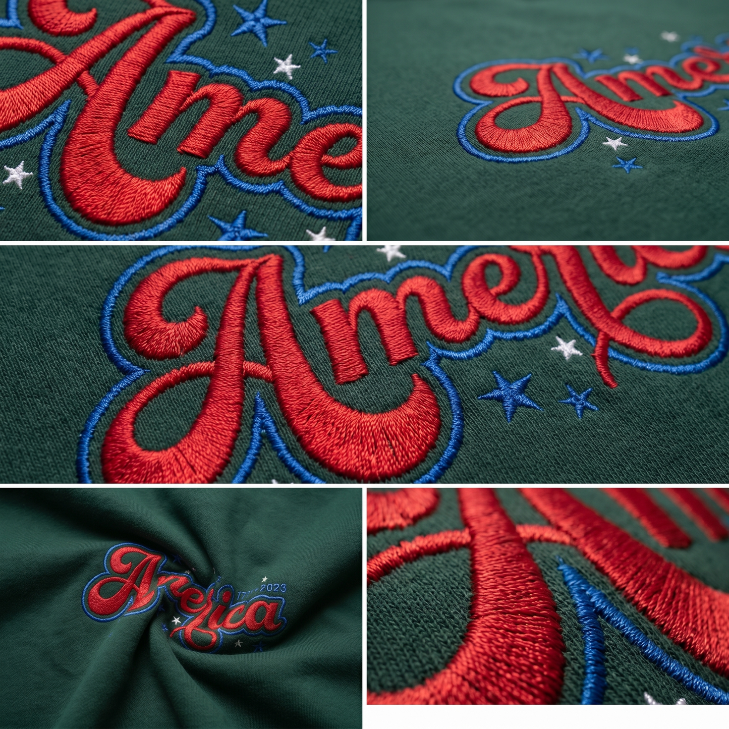 USA 250 Freedom - Embroidered Sweater 1776-2026 Patriotic Pullover