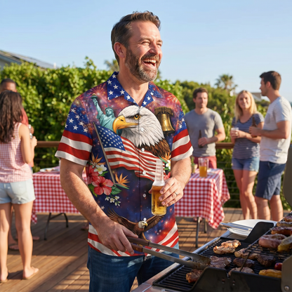 America Land of The Free Home of The Brave 250 Years of Freedom Hawaiian Shirt