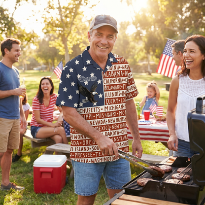 America State Hawaiian Shirt