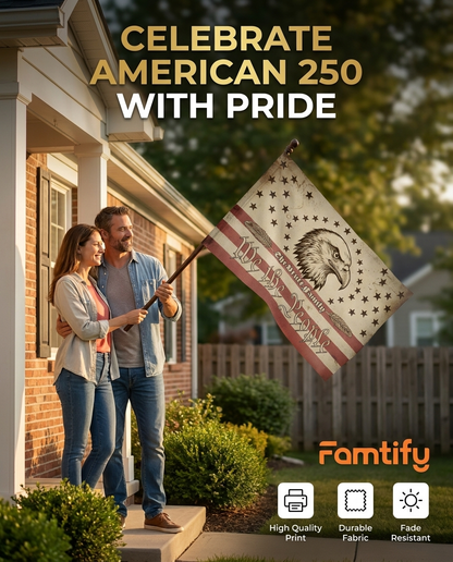 We the People - 250 Years America Anniversary House Flag