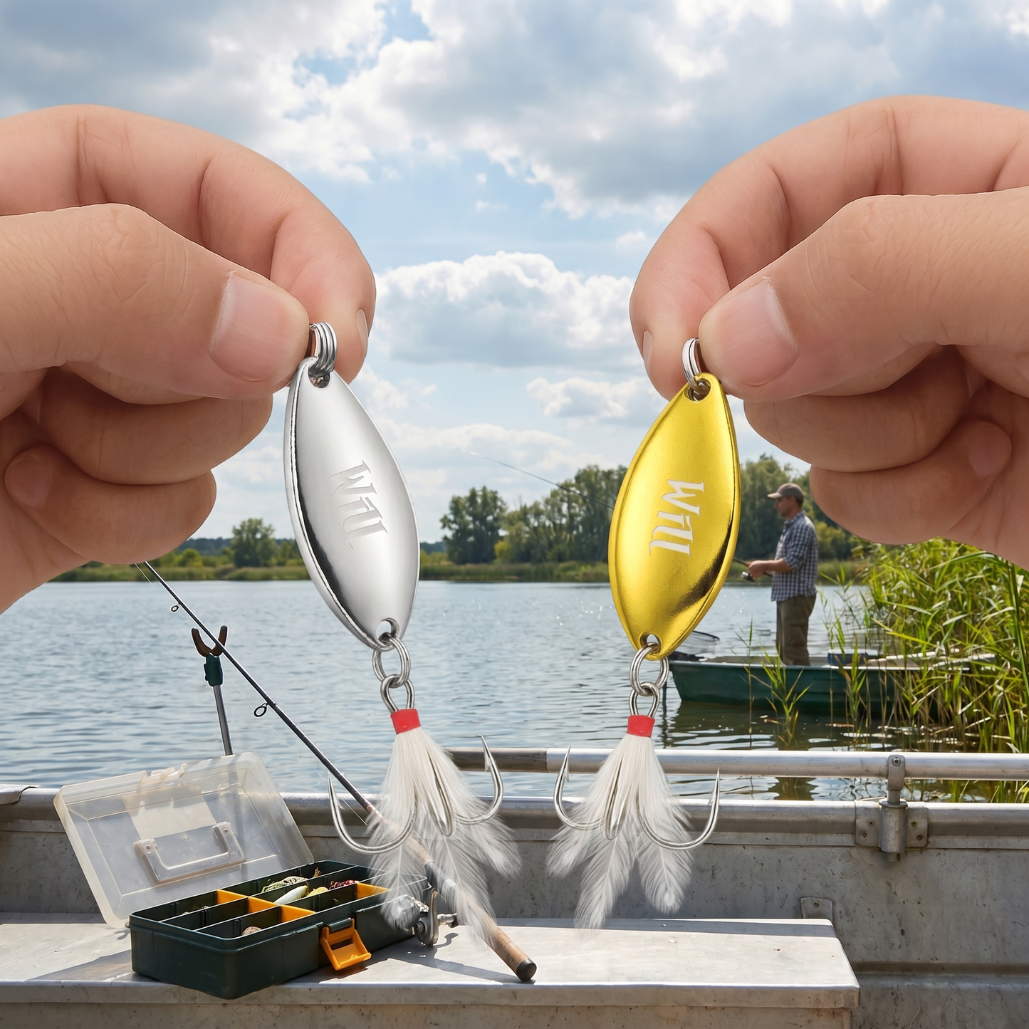 Personalized Engraved Fishing Lure for Dad – Custom Name Fishing Gift