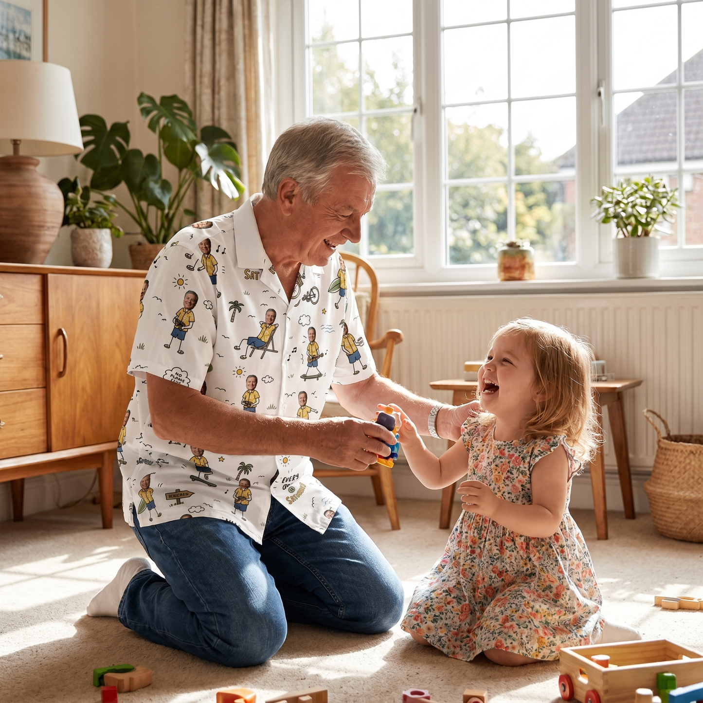 Every Day Is Saturday Hawaiian Shirt – Personalized Tropical Gift for Grandpa