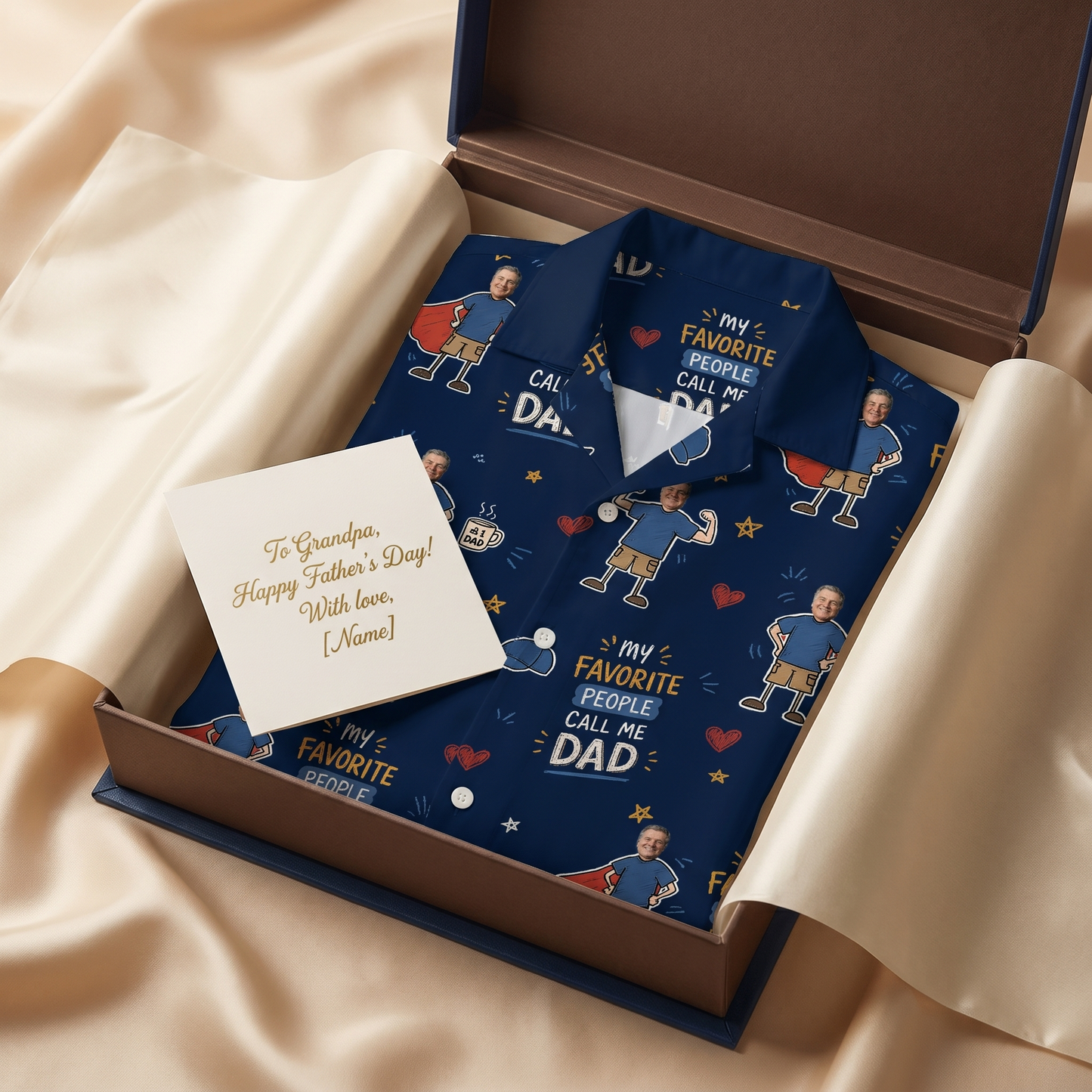 My Favorite People Call Me Dad Hawaiian Shirt | Personalized Gift for Dad
