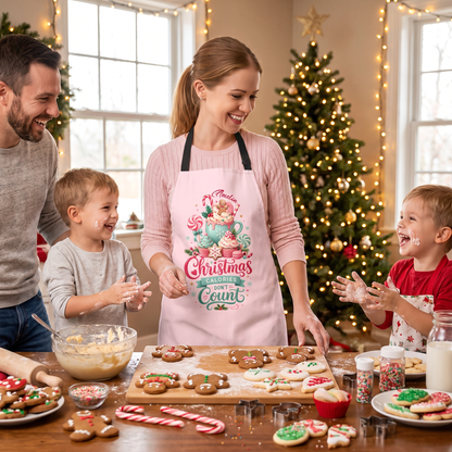 Personalized Christmas Calories Don't Count Apron