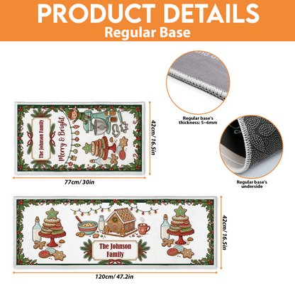 Kitchen mat size guide: 16.5 x 30 in and 16.5 x 47.2 in with regular base details