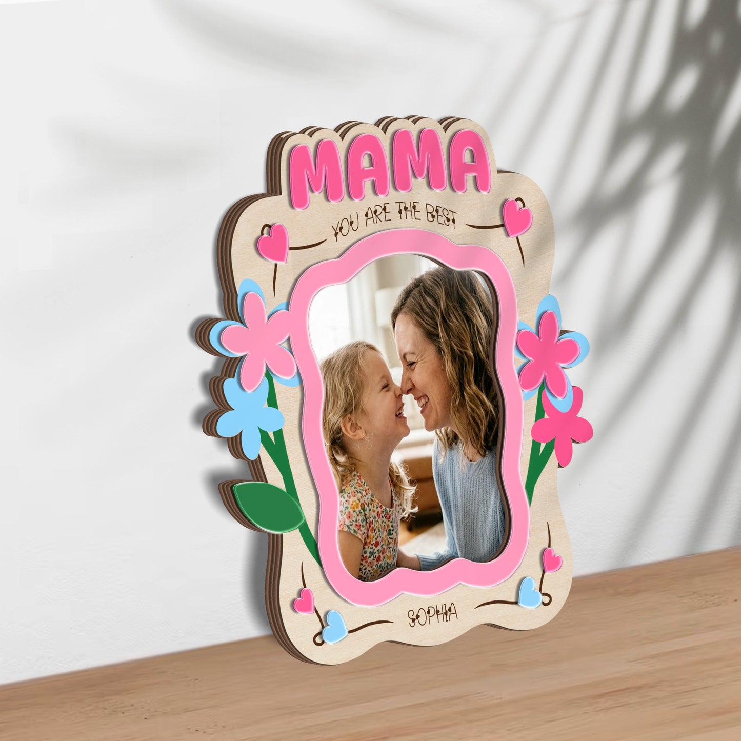 Personalized I Love You Photo Magnet – Custom Memory Gift