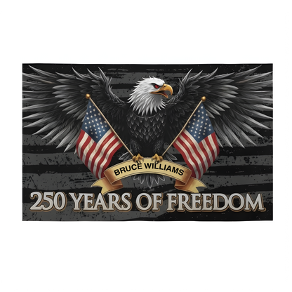 250 Years of Freedom American House Flag USA Semiquincentennial 1776–2026