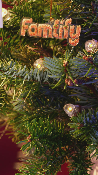 Personalized Christmas Custom Acrylic Ornament for Baseball Fans